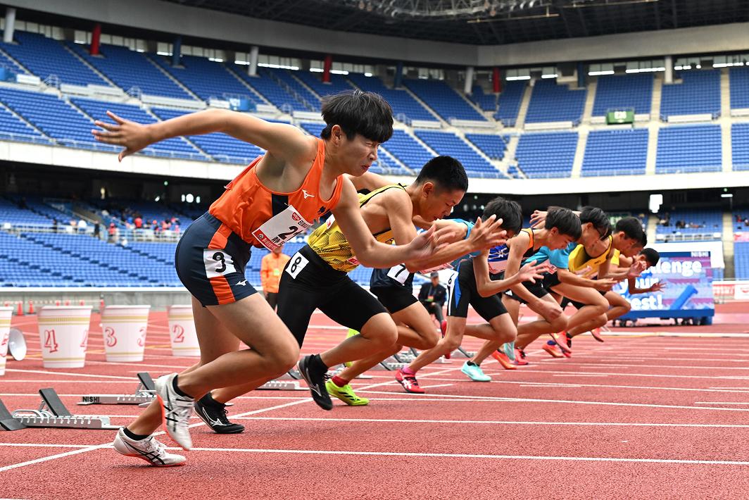 6年男女100m / 5年男女100m 競技風景 2